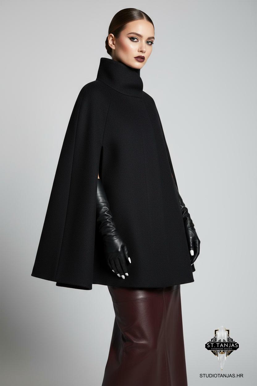 AGATHA woolen cape