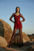 Aurora X-ray sheer overdress