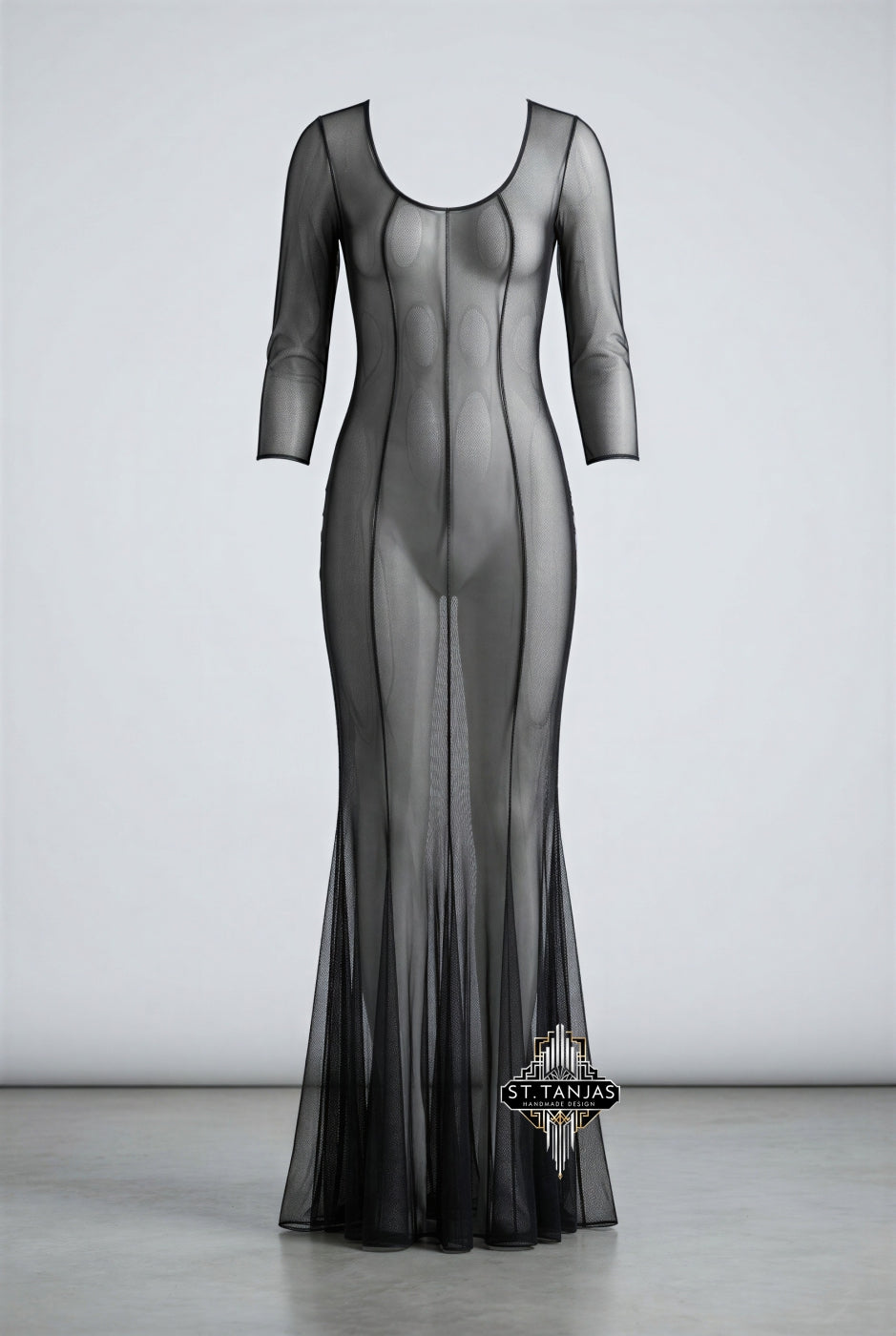 Aurora X-ray sheer overdress