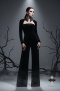 Velvet bolero shrug