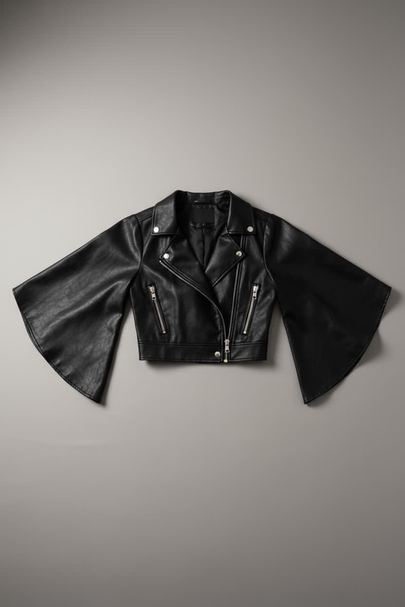 NOCTURIA Biker-Cape Jacket