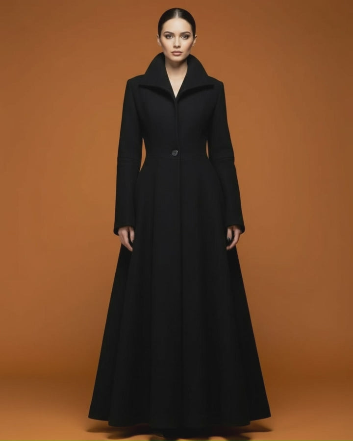 AGATHA Wool Longline  Duster Coat