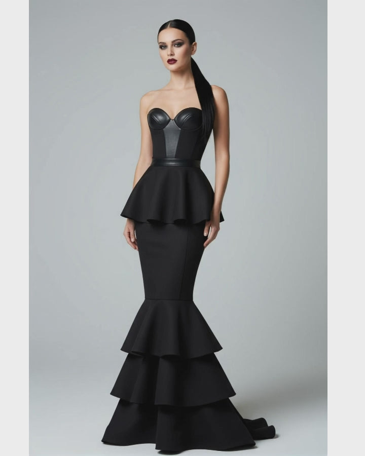 ASPIRIA luxury dark dress